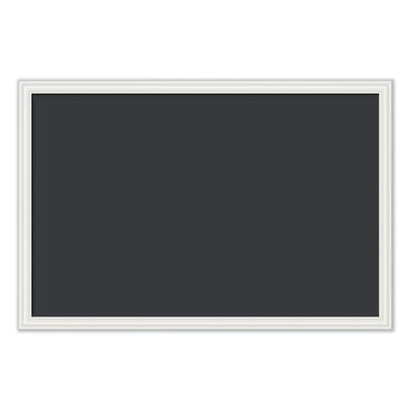 Smead Smead Manufacturing UBR2073U0001 30 x 20 in. Magnetic Chalk Board with Decor Frame; Black & White 2073U0001